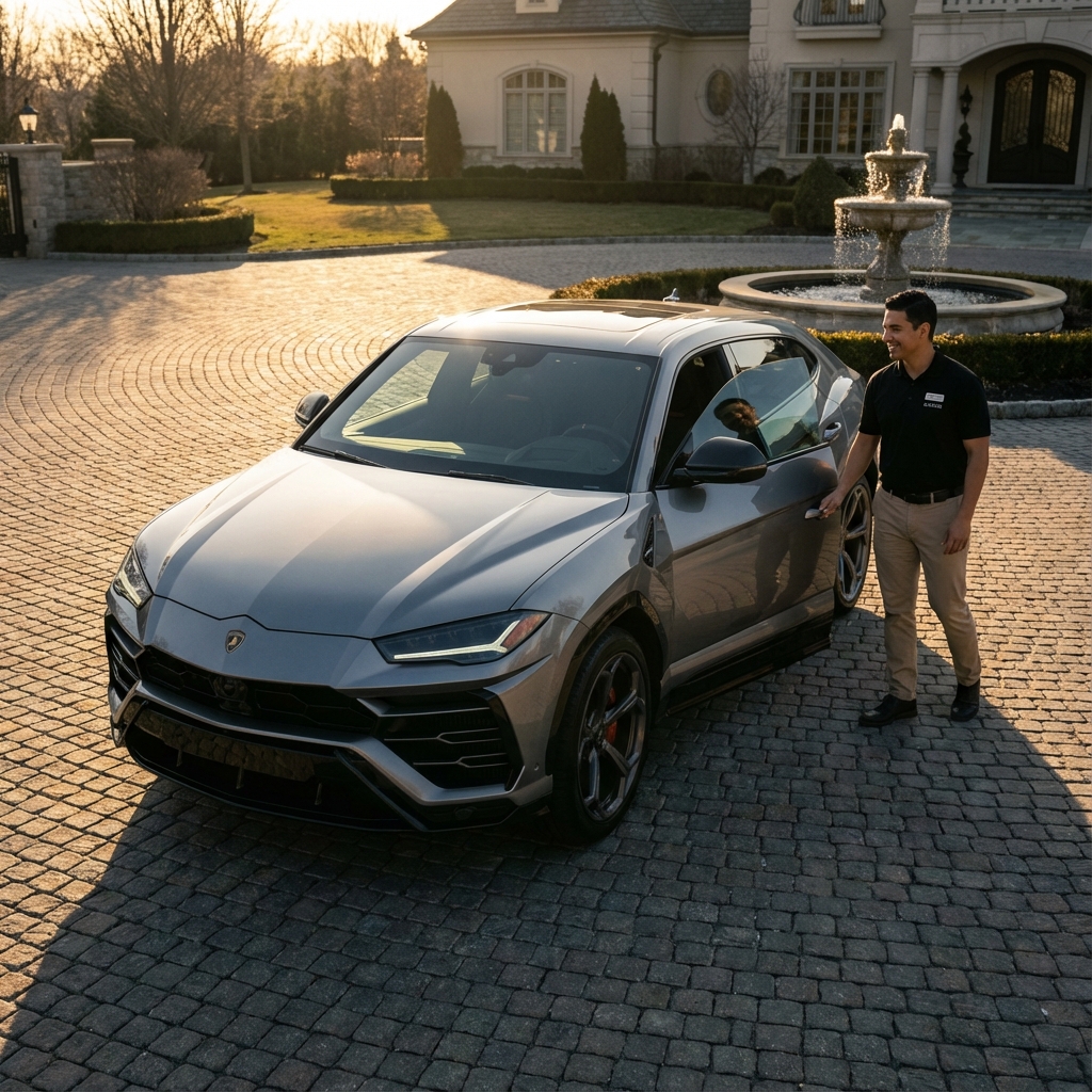 Houston exotic car rental Ferrari Lamborghini concierge service